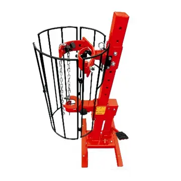 1 Ton Hidrolik Helezon Yay Çektirmesi (Kafesli) Ayarlanabilir Ağızlı