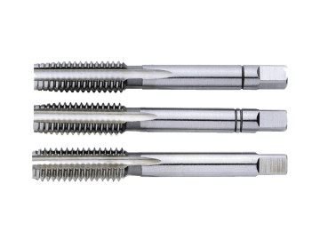 3 Parça Takım El Kılavuzu Metrik M4x0.7 MAIER DIN-352 HSS - M2AL