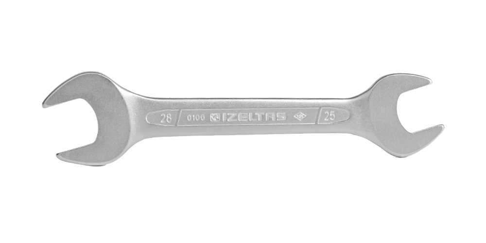 İZELTAŞ 12x13 mm Çatal İki Ağız Anahtar Kısa Boy