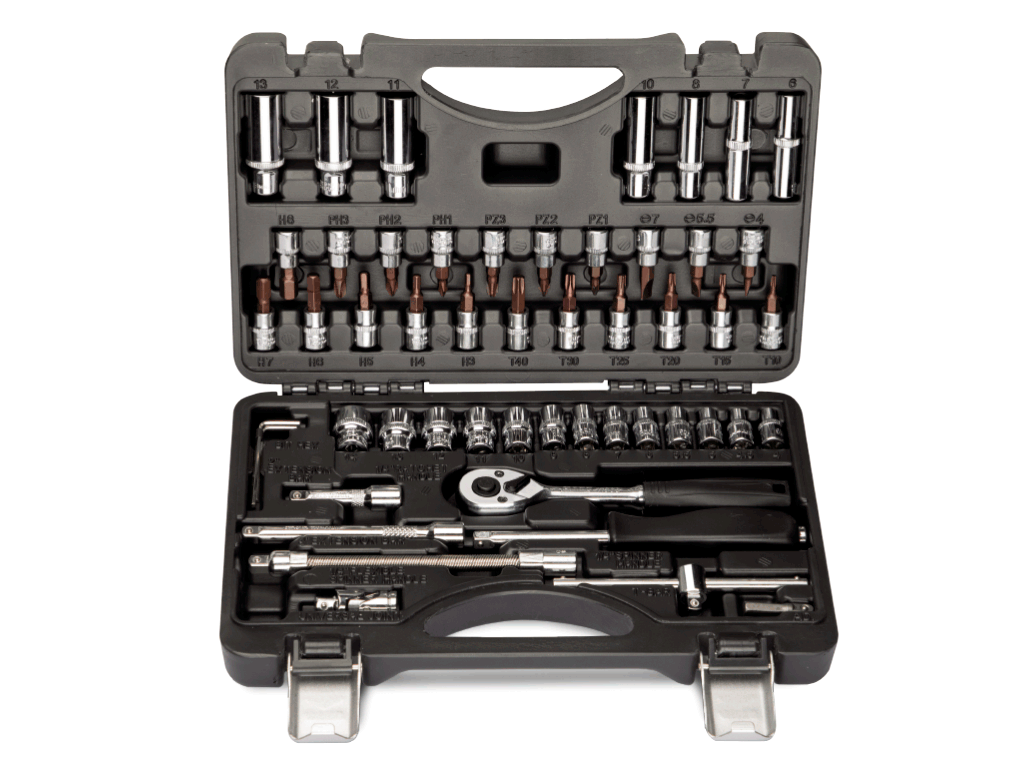 52 Parça 1/4'' Lokma ve Bits Set Takımı Nt Tools NCSET52
