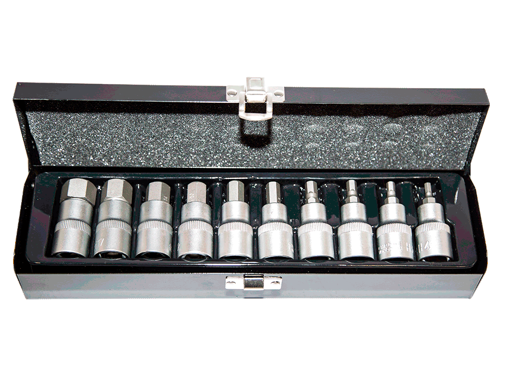 1/2'' Lokmalı Allen Uç Takımı 11 Parça NT Tools NCSET12AL