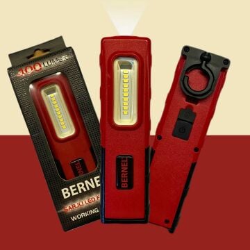 Bernel 400 Lümen Şarjlı LED Fener LED Lamba