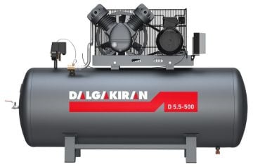 DALGAKIRAN 300 Litre Kompresör 8 BAR 3 KAFA 5,5-HP D5,5-300 32000470