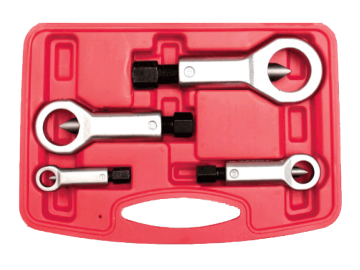 4 Parça Cıvata Kafası Parçalama Sökme Seti NT Tools NTAN7055