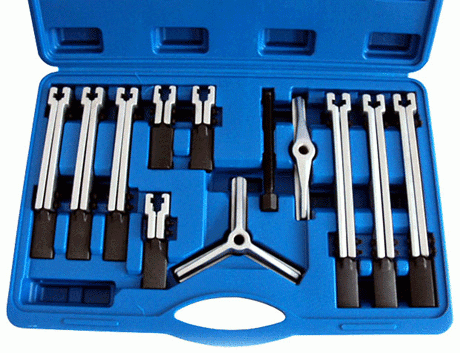 Özel Kollu İki ve Üç Ayaklı Çektirme Takımı 13 Parça Nt Tools NTE1060