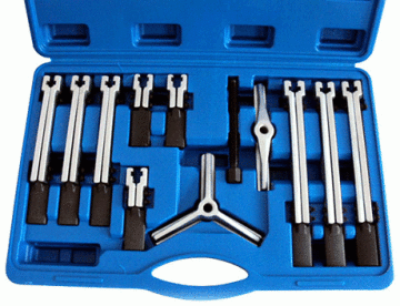 Özel Kollu İki ve Üç Ayaklı Çektirme Takımı 13 Parça Nt Tools NTE1060