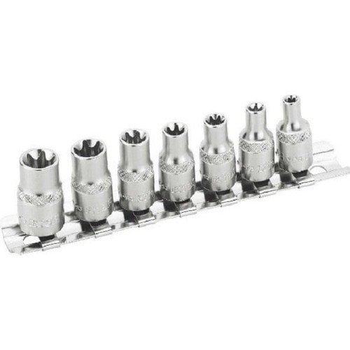 Retta E Tipi Lokmalı Torx Takımı 1/4 7 Parça Rts0702