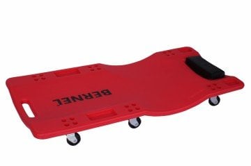 BERNEL 36'' ARAÇ ALTI YATMA TAHTASI 6 TEKERLEKLİ (KIRMIZI RENK)
