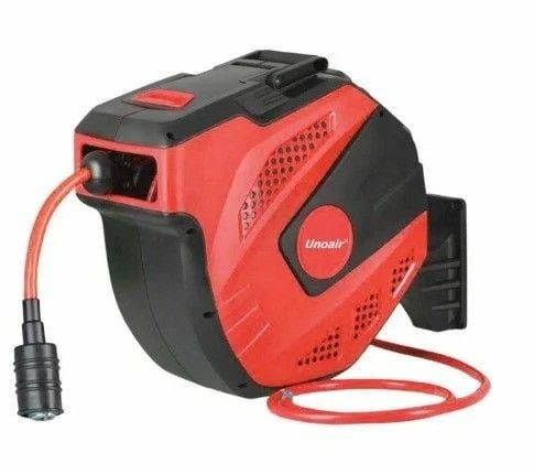 UNOAİR Makaralı Hibrit Hava Hortumu 20+2 Metre