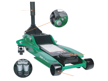 Arabalı Zemin Kriko Pro 3.5 / 4 Ton