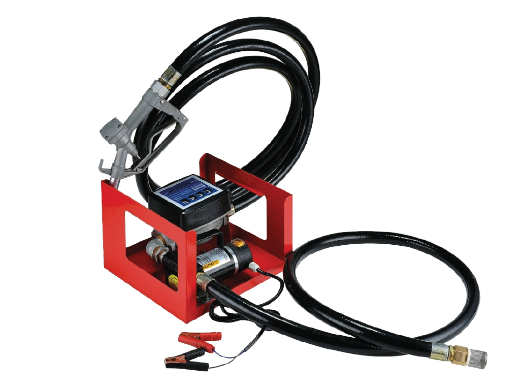 12V Dizel Yakıt Transfer Pompası (Manuel Stop)