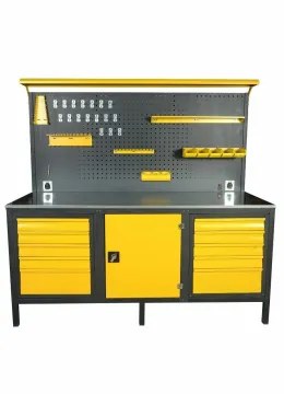 On Çekmeceli Çalışma Tezgahı 200 cm