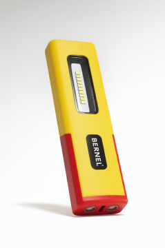 Taraftar Serisi Şarjlı Led Fener 400 Lümen - Sarı Kırmızı