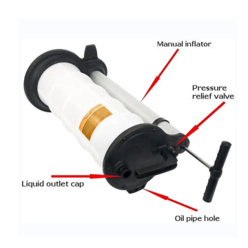 9 Litre Manuel Sıvı Vakum Pompası (Mazot, Benzin ve Diğer Sıvılar)