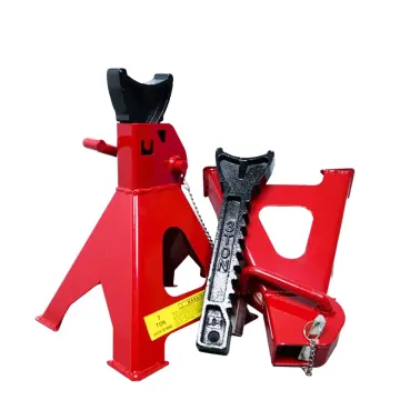 BERNEL 3 Ton Çift Kilitli Araç Altı Sehpa Kriko Standı